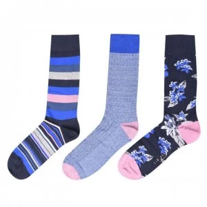 Image of Ted Baker Socks 3 Pack - ASSORTED