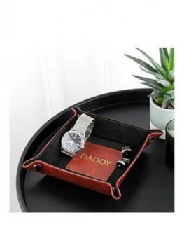 Image of Luxury Brown Personalised Valet Tray