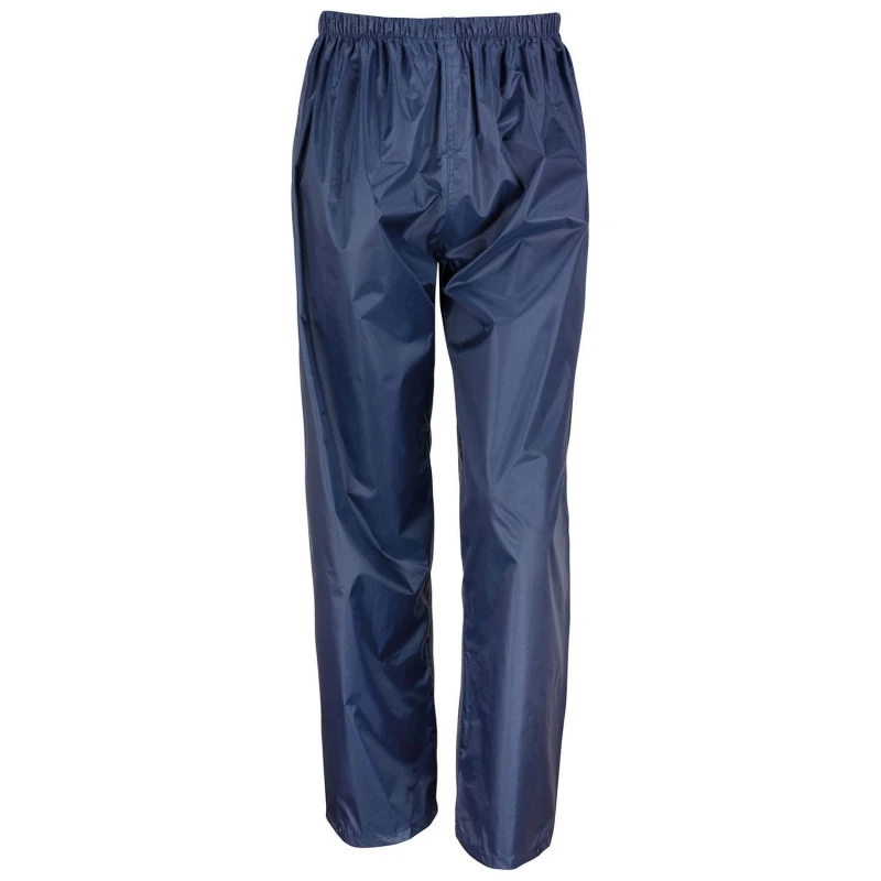 Image of Result Core Mens Waterproof Over Trousers in Navy Size: Small Navy Male S