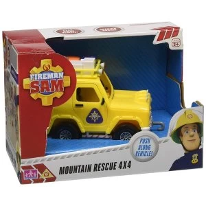 Image of Fireman Sam 4 x 4 Jeep Mountain Rescue Car