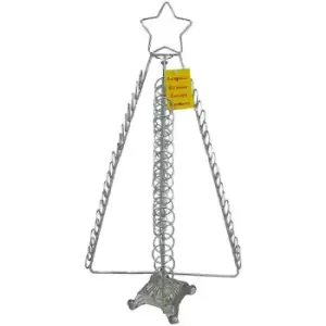 Image of Premier Christmas Card Holder (One Size) (Silver)