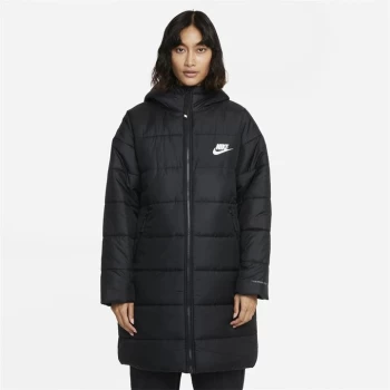 Image of Nike Sportswear Therma-FIT Repel Classic Series Womens Parka - Black