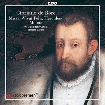 Image of Alex Potter - Cipriano De Rore: Missa 'Vivat Felix Hercules'/Motets CD