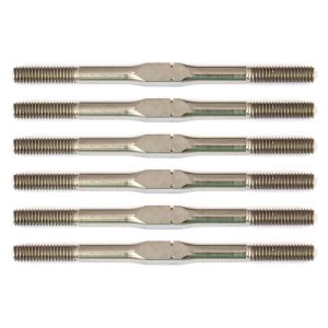 Image of Associated Ft Titanium Turnbuckle Set 3X48Mm Rc10B6.1