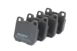 Image of RIDEX Brake pad set 402B0038 Brake pads,Brake pad set, disc brake OPEL,SAAB,VAUXHALL,VECTRA B (36_),Omega B Limousine (V94),Omega B Caravan (V94)