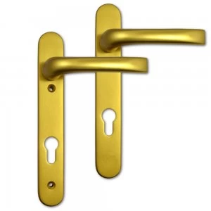 Image of Mila Prolinea 92mm PZ uPVC Door Handles - 220mm 122mm fixings