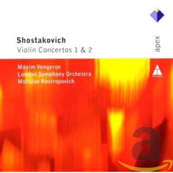 Image of Maxim Vengerov - Dmitri Shostakovich: Violin Concertos 1 and 2 CD