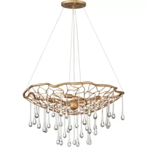 Image of Suspension Laguna Or bruni 66 Cm