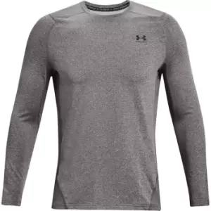 Image of Under Armour CG Armour Fitted Crew - Grey