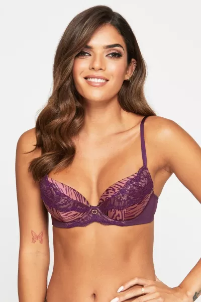 Image of Infatuation Padded Plunge Bra
