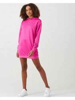 Image of Nike Nsw Air Hooded Dress - Pink