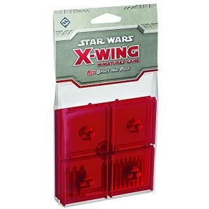 Image of Star Wars X wing Bases and Pegs Accessory Pack Red