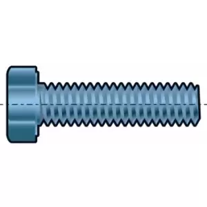 Image of Qualfast M20X80 Hex Head Set Screw BZP (GR-8.8)
