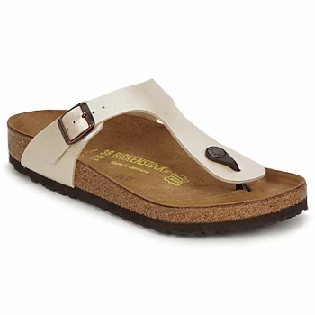 Image of Birkenstock GIZEH womens Flip flops / Sandals (Shoes) in Beige,4.5,5,5.5,7,7.5,2.5,2.5,3.5,4.5,5.5,7,7.5,8