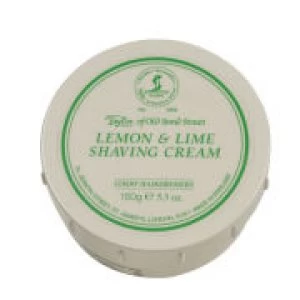 Image of Taylor of Old Bond Street Shaving Cream Lemon and Lime