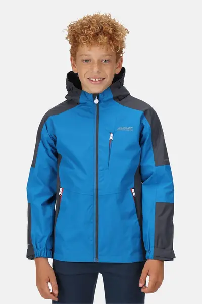 Image of Regatta 'Calderdale II' Hydrafort Waterproof Hiking Jacket Dark Blue