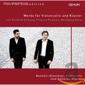 Image of Benedict Kloeckner - Werke Für Violoncello Und Klavier CD