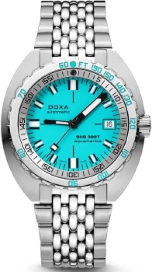 Image of Doxa Watch Sub 300T Aquamarine Bracelet