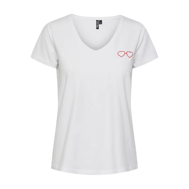 Image of Pieces Womens T-Shirt Pieces New Billy KAC FC Blanc Female L