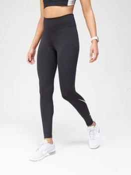 Image of Nike Running Swoosh Leggings - Black