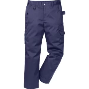 Image of 2111 Icon One Mens Navy 36L Luxe Trousers