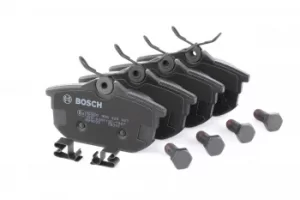 Image of Bosch Brake Pads SMART,MITSUBISHI,VOLVO 0 986 424 427 4544201020,A45442010,A4544201020 Disk Pads,Brake Pad Set, disc brake M620770,M850978,MN125772