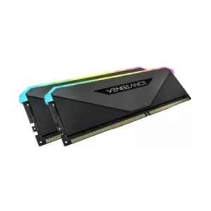 Image of Corsair Vengeance RGB RT 16GB Memory Kit (2 x 8GB) DDR4 3600MHz (PC4-28800) AMD Optimised Black