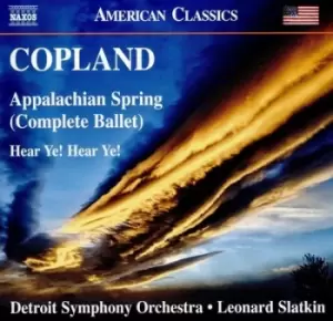 Image of Copland Appalachian Spring Complete Ballet/Hear Ye Hear Ye by Aaron Copland CD Album