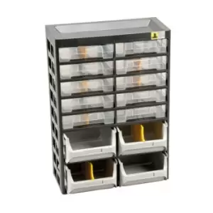 Image of Casier 10 tiroirs VARIOPLUS BASIC D21