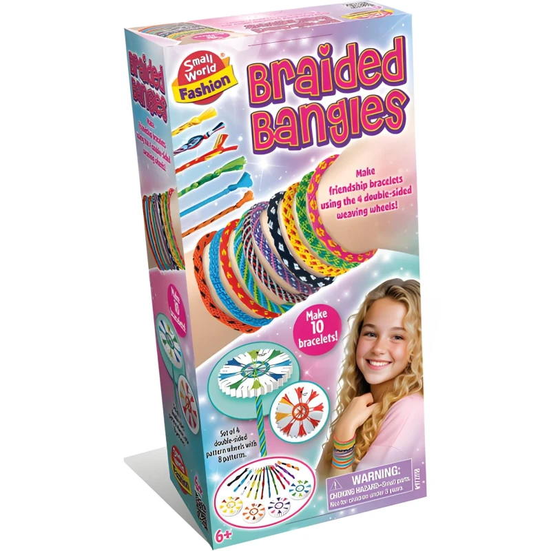 Image of Small World Toys Braided Bangles Multi unisex One Size