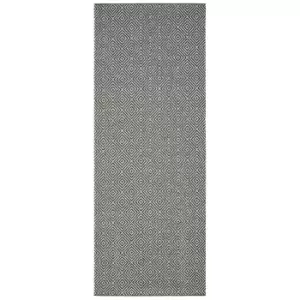 Image of Prague Washable Runner - Lead - 67x180cm