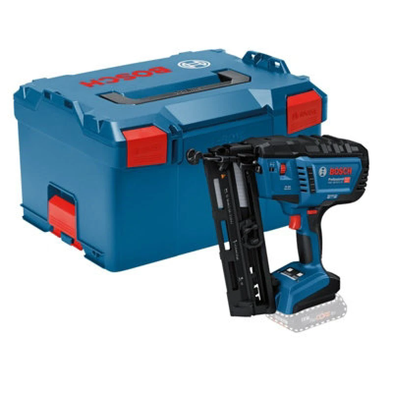 Image of Bosch Professional Bosch Nailer GNH 18V-64-2 M 16GA 18V Brushless Second Fix Brad Angled Nail Gun 0601482001