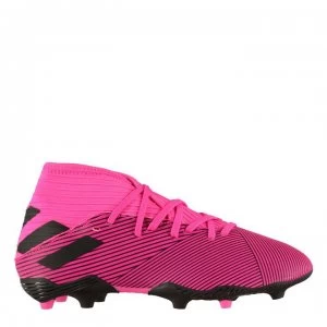 Image of adidas Nemeziz 19.3 Junior FG Football Boots - ShockPink/Black