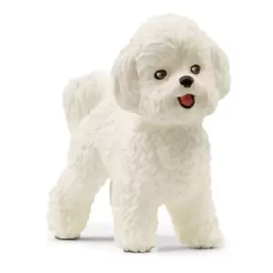 Image of Schleich Farm World Bichon Frise Toy Figure, 3 To 8 Years, White (13963)