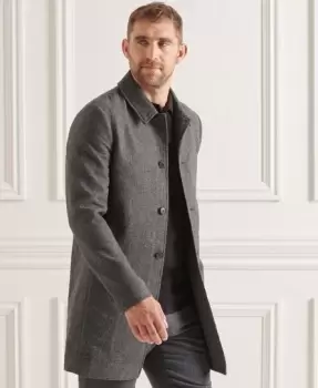 Image of Superdry Studios Lightweight Wool Car Coat