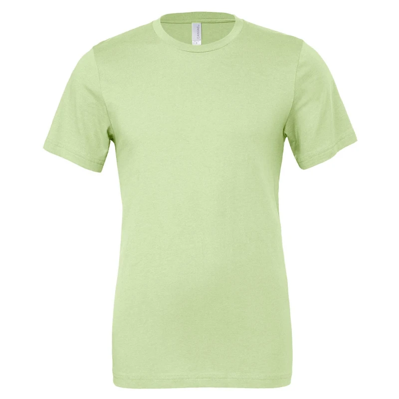 Image of Bella + Canvas Mens Jersey Crew Neck T-Shirt in Bottle Green Size: Medium Bottle Green Male M