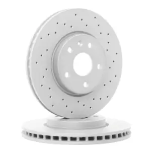 Image of ZIMMERMANN Brake disc OPEL,CHEVROLET,SAAB 430.2615.52 23118055,23118530,13501308 Brake rotor,Brake discs,Brake rotors 13501320,13502214,13579150