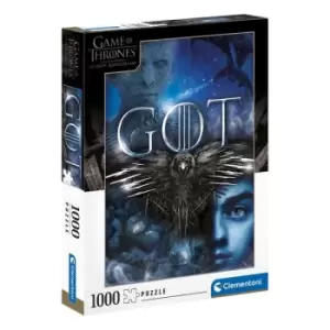 Image of Game of Thrones Jigsaw Puzzle Three-Eyed Raven (1000 pieces)