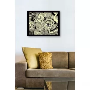 Image of SC1243 Multicolor Decorative Framed MDF Painting