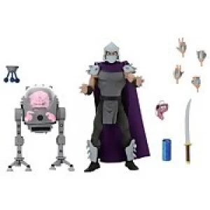 Image of NECA Teenage Mutant Ninja Turtles Cartoon Series Shredder Vs. Krang in Bubble Walker Action Figures (2 Pack)