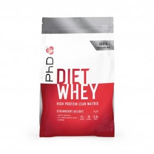 Image of PhD Nutrition Diet Whey Strawberry Delight 1kg