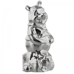 Image of Disney Winnie The Pooh Silver Plated Money Bank