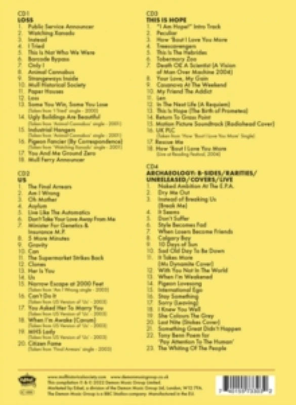 Image of Archaeology: Complete Recordings 2000-2004 CD / Box Set