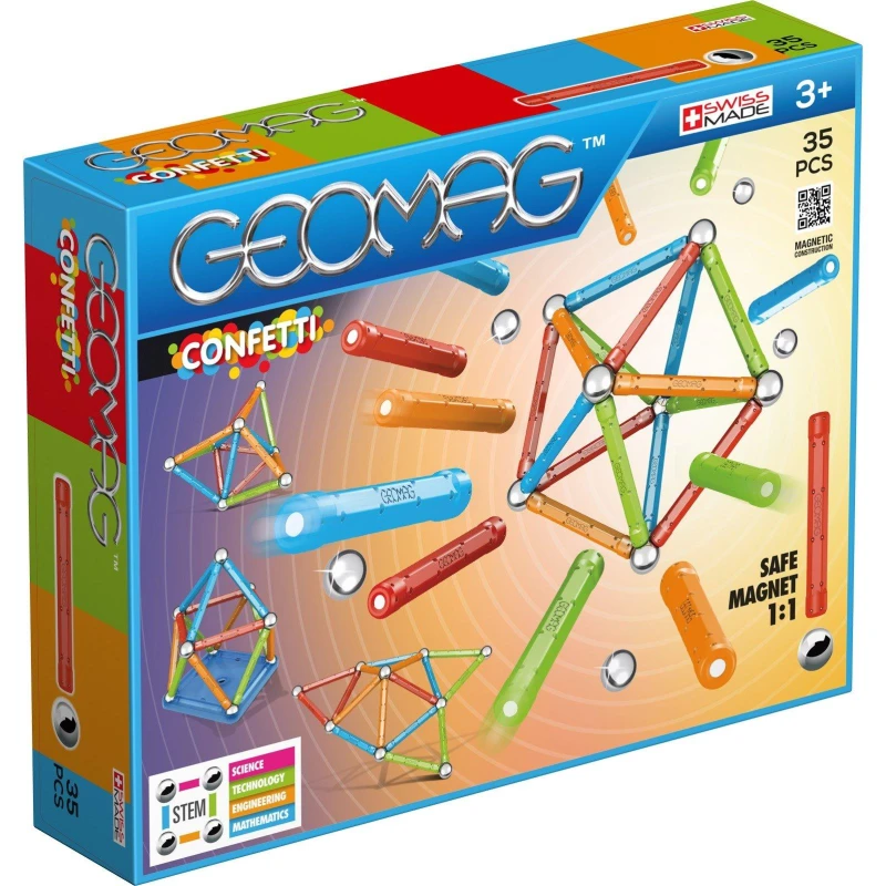 Image of Geomagworld USA GMW351 Confetti Set - 35 Piece