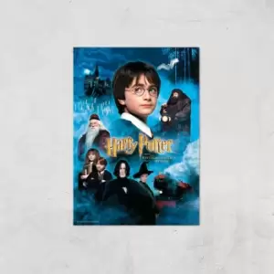 Image of Harry Potter and the Philosopher's Stone Giclee Art Print - A3 - Print Only