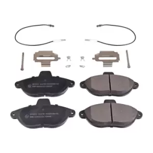 Image of Brake Pad set 16225 by Febi Bilstein Front Axle