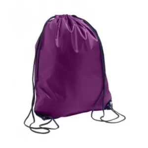 Image of SOLS Urban Gymsac Drawstring Bag (ONE) (Burgundy)