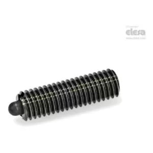 Image of Elesa - Bolt spring plunger-GN 616.1-M12-SS