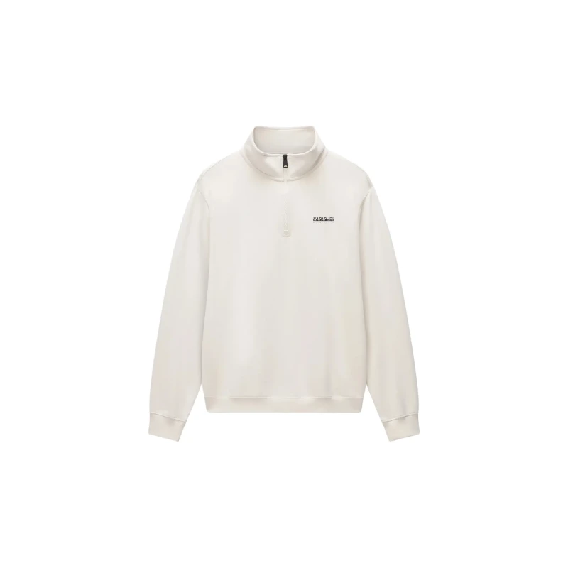 Image of 1/2 zip sweatshirt Napapijri B-Small Box Beige Male M
