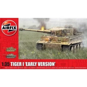 Image of Tiger-1 Early Version 1:35 Tank Air Fix Model Kit